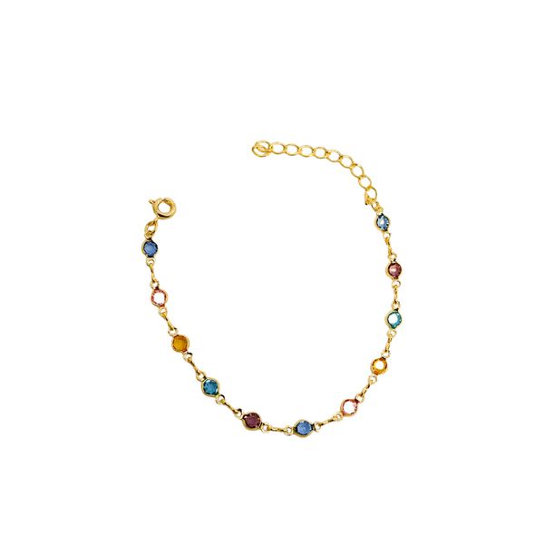 Pulseira Lizzie- banho ouro 18k - FOLIATE