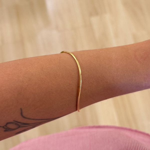 Bracelete Camile- banho ouro 18k - FOLIATE