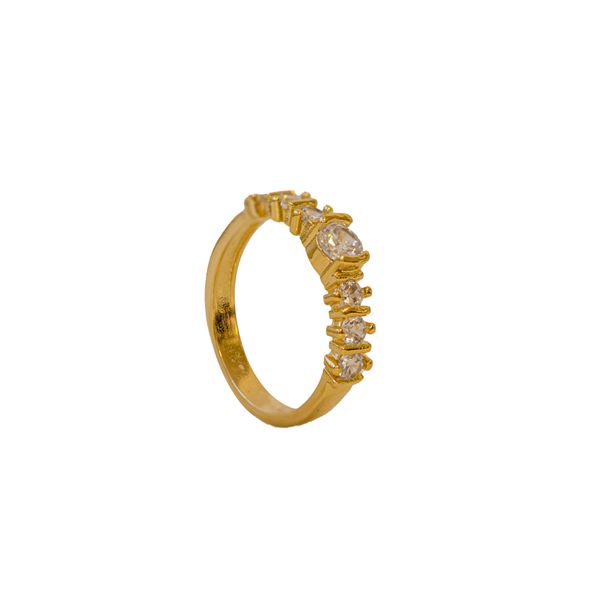 Anel Glow- banho ouro 18k - FOLIATE