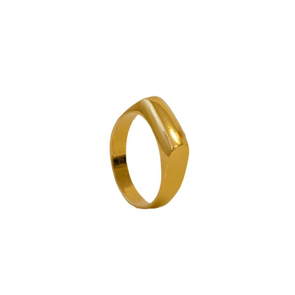 Anel Cool- banho ouro 18k - FOLIATE