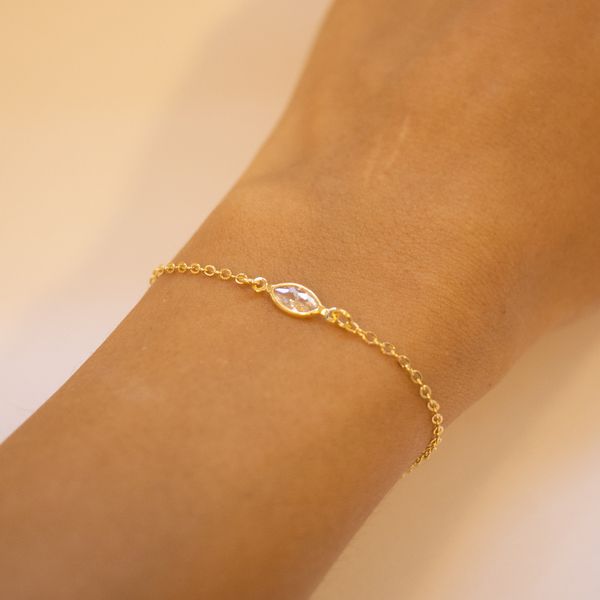 Pulseira Mira- banho ouro 18k - FOLIATE