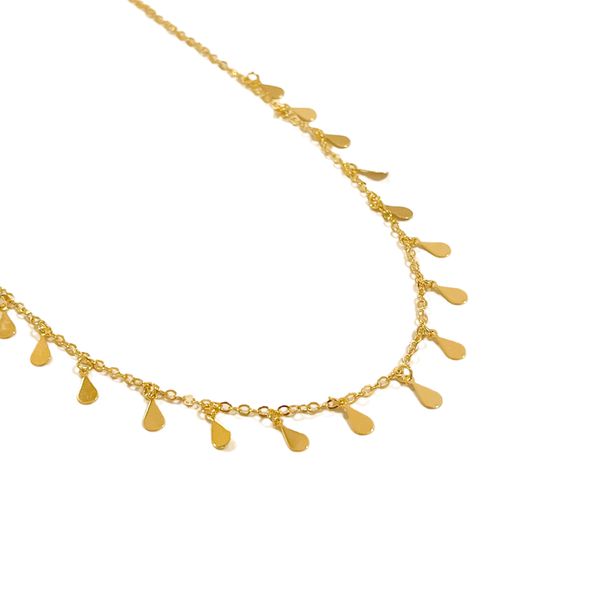 Choker Gaia- banho ouro 18k - FOLIATE