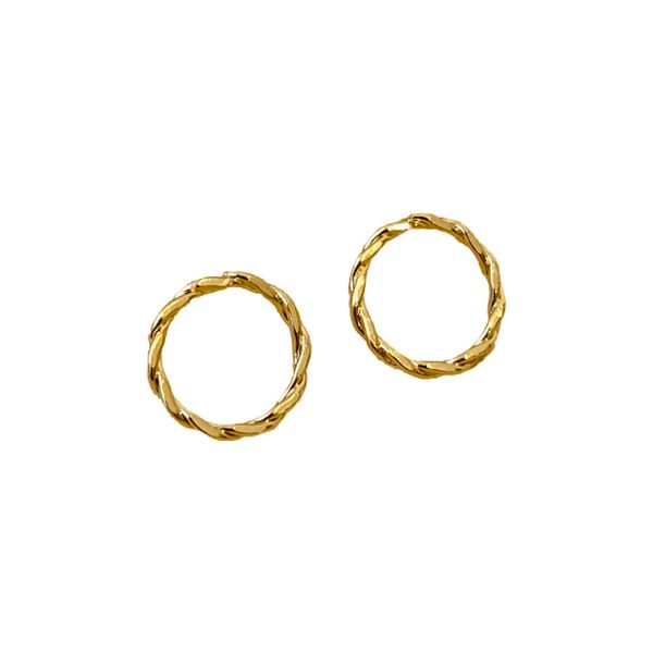 Brinco Basic- banho ouro 18k - FOLIATE