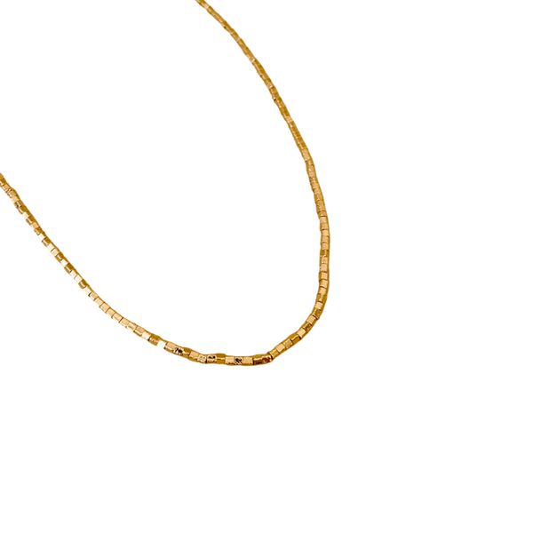 Choker Canutilho- banho ouro 18k - FOLIATE