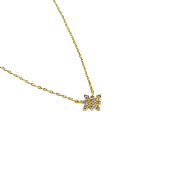 Colar Lumine- banho ouro 18k - FOLIATE