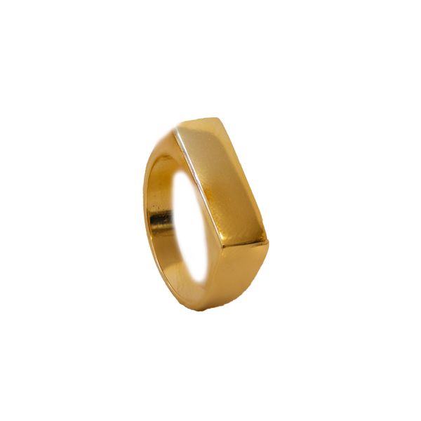 Anel Maite- banho ouro 18k - FOLIATE