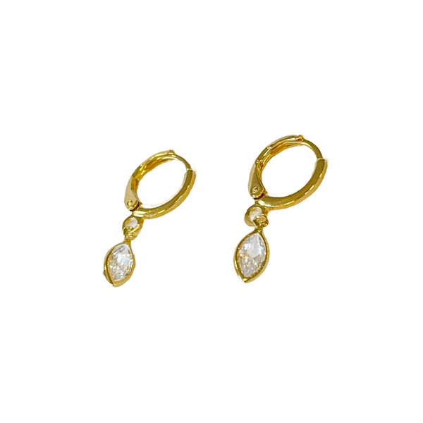 Argola Mira- banho ouro 18k - FOLIATE