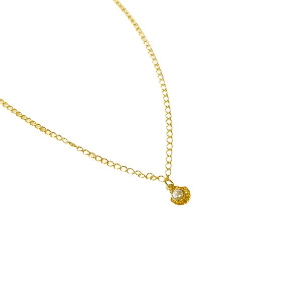 Tornozeleira Búzios- banho ouro 18k - FOLIATE