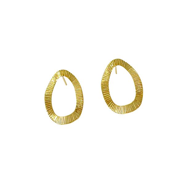 Brinco Anne- banho ouro 18k - FOLIATE