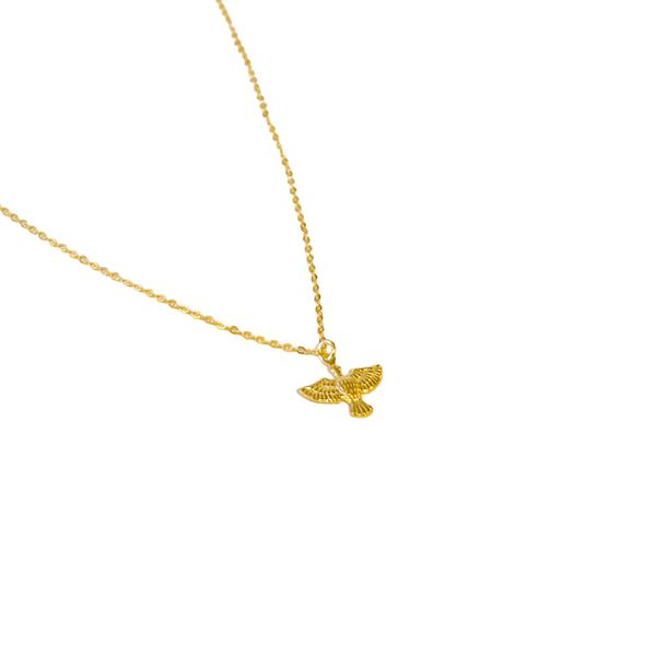Colar Espírito Santo- banho ouro 18k - FOLIATE