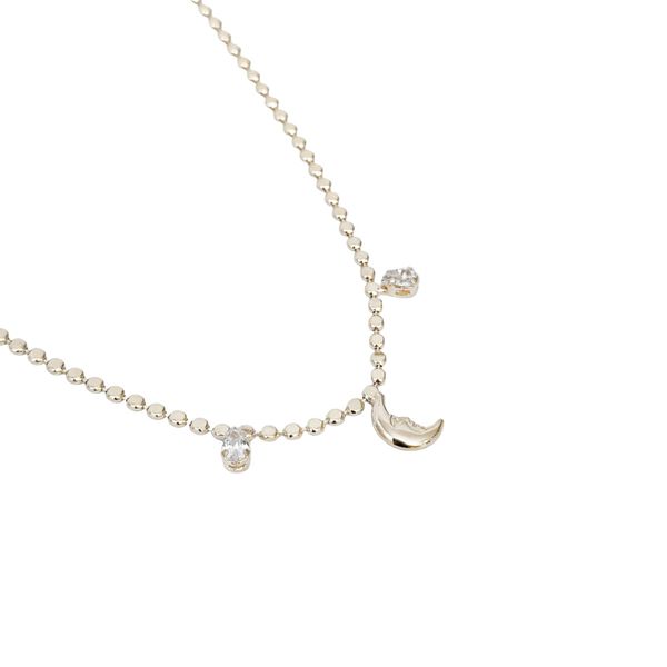 Choker Intense- banho prata - FOLIATE