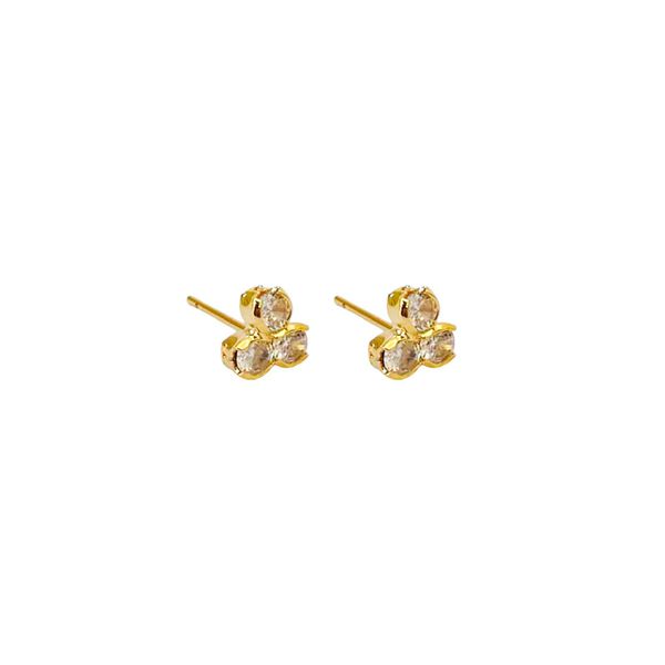 Brinco Calma- banho ouro 18k - FOLIATE