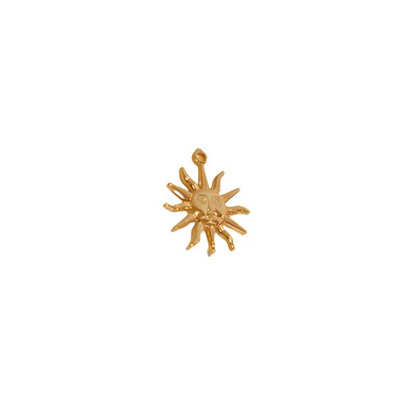 Charm Sol- banho ouro 18k - FOLIATE