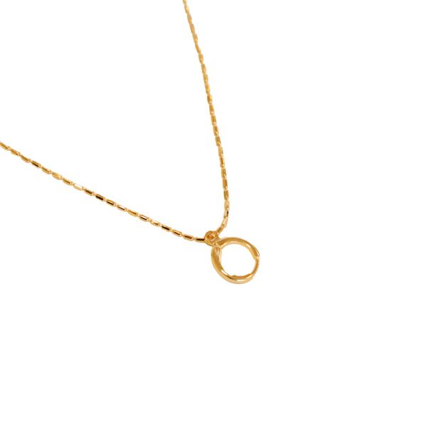 Colar Charms - banho ouro 18k - FOLIATE