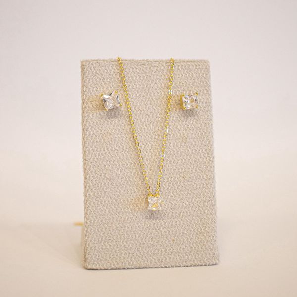 Kit Luz- banho ouro 18k - FOLIATE