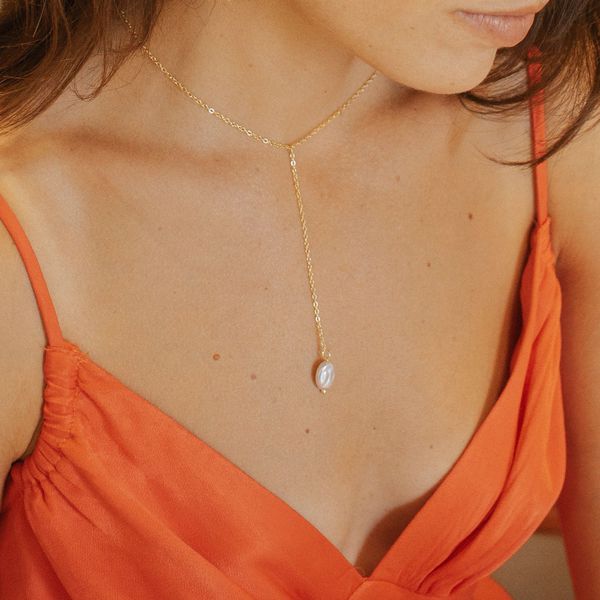 Gravata Melodia- banho ouro 18k - FOLIATE