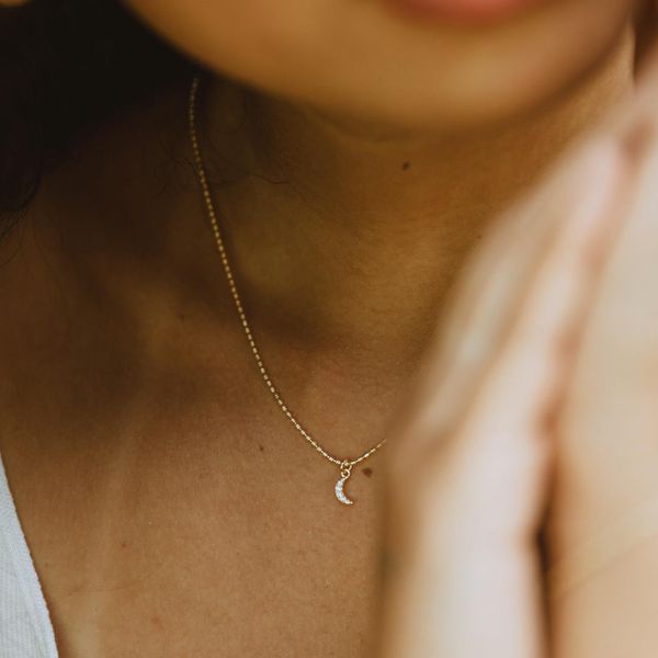 Colar Mili- banho ouro 18k - FOLIATE