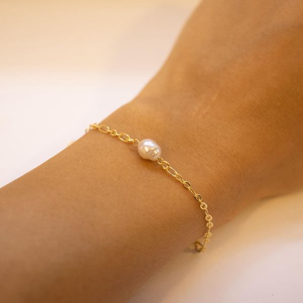 Pulseira Roma- banho ouro 18k - FOLIATE