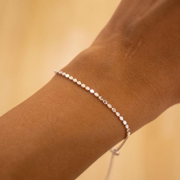 Pulseira Joi- banho prata - FOLIATE