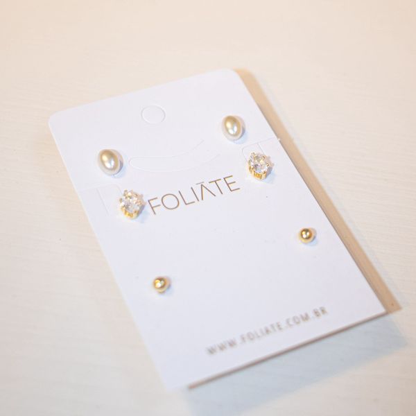 Kit Tulum- banho ouro 18k - FOLIATE
