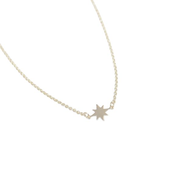 Choker Astros- banho prata - FOLIATE