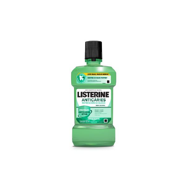 LISTERINE ANTICÁRIES ZERO 500 ML 