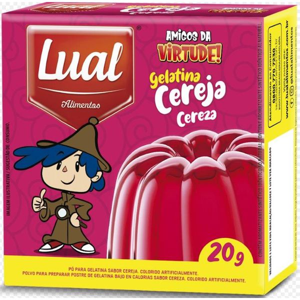 GELATINA LUAL CEREJA 20 G