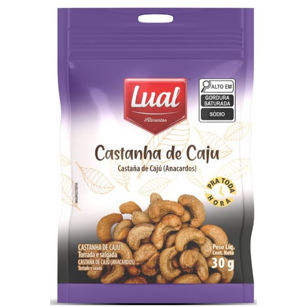 CASTANHA DE CAJU LUAL 30 G (12840)