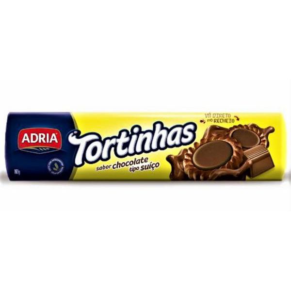 TORTINHAS ADRIA CHOC TIPO SUIÇO 140 GR (6540)