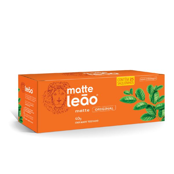 CHÁ MATTE LEÃO NATURAL 40 G C/ 25 SAQ