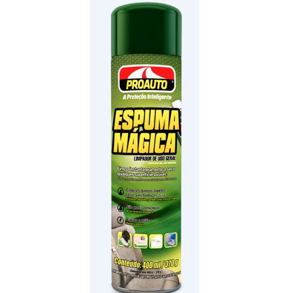 ESPUMA MÁGICA PROAUTO 400 ML