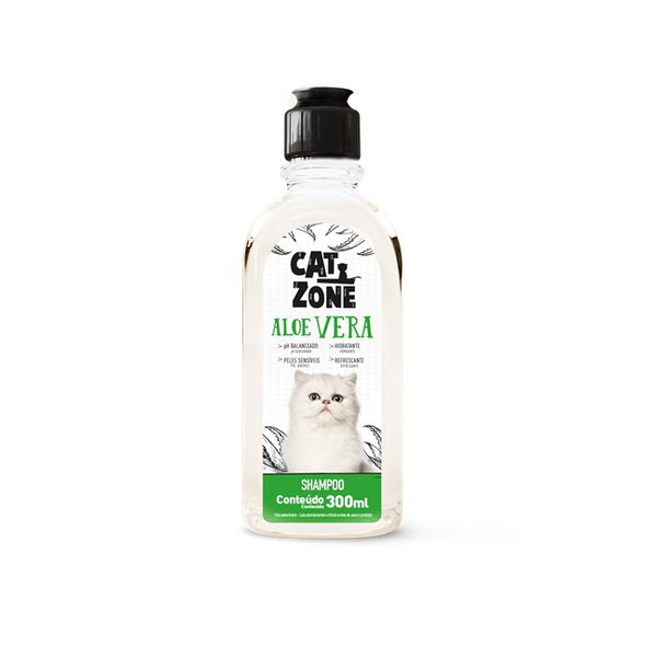 SHAMPOO ALOE VERA CAT ZONE 300 ML