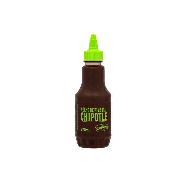 MOLHO DE PIMENTA CHIPOTLE DEFUMADA SABORES CEPERA SQUEEZE 270 ML