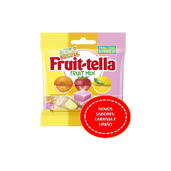 FRUITTELLA MASTIGÁVEL BAG FRUIT MIX 23P - 92 G