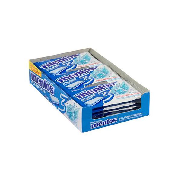 MENTOS PURE FRESH MINT 3L DISPLAY 127,50 G (DP 15 X 8.5G)