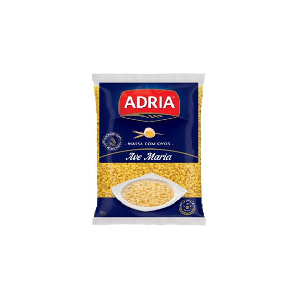 MACARRÃO ADRIA AVE MARIA COM OVOS 500 G 