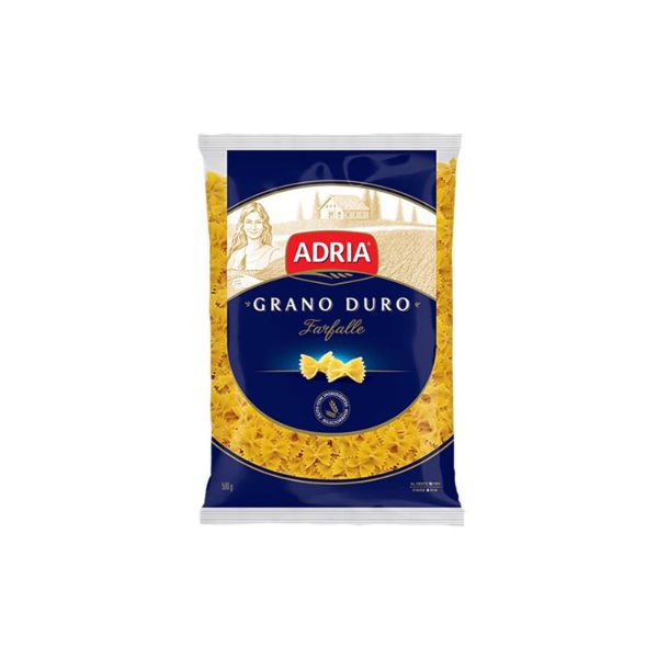 MACARRÃO ADRIA GRANO DURO FARFALLE 500 G 