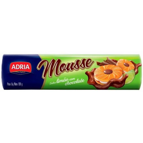 RECHEADO MOUSSE ADRIA LIMÃO COM CHOCOLATE 130 G 