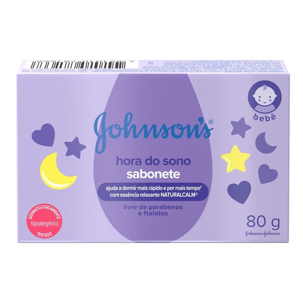 SABONETE JOHNSON´S BABY HORA DO SONO 80 G 