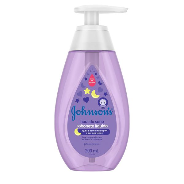 SABONETE JOHNSON´S BABY LIQUIDO HORA DO SONO 200 ML