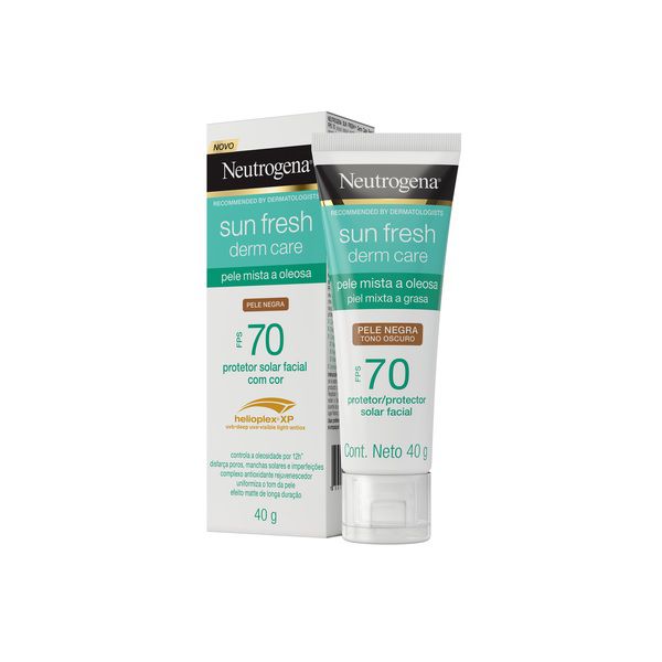 NEUTROGENA SUN FRESH FPS70 FACIAL PELE NEGRA 40 G