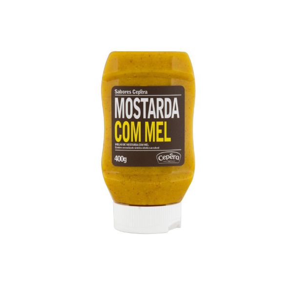 MOSTARDA COM MEL SQUEEZE SABORES CEPERA 400 G