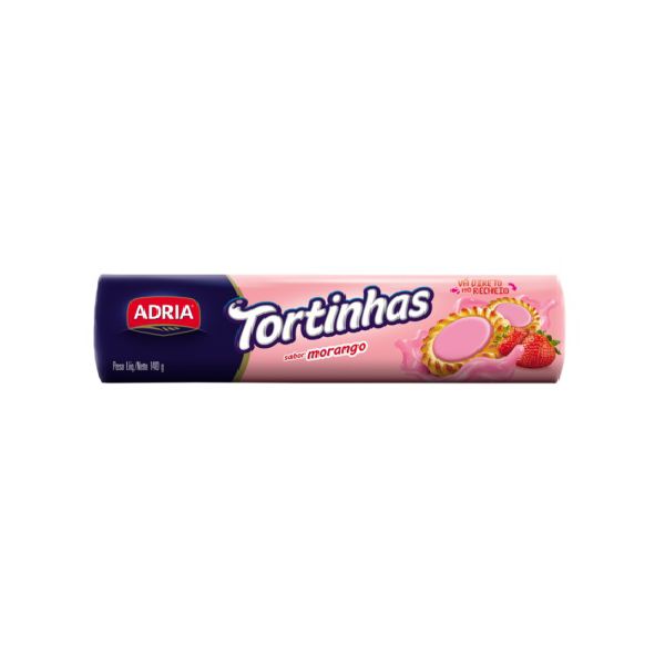 TORTINHAS ADRIA MORANGO 140 G