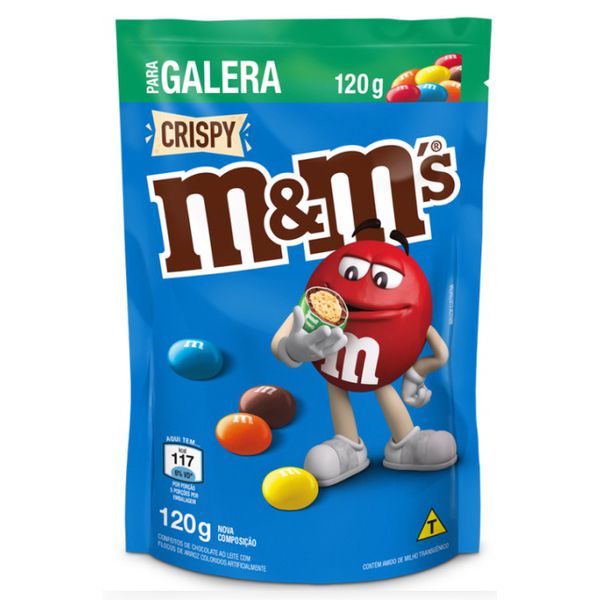 M&M'S CRISPY POUCH 120 G