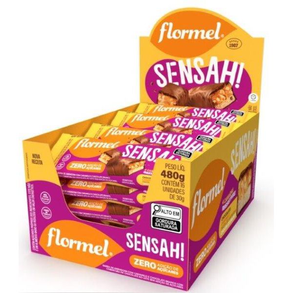 CHOCOLATE SENSAH 480 G ( 16X30G ) - FLORMEL