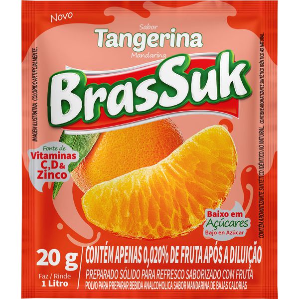 REFRESCO BRASSUK TANGERINA 15X20G