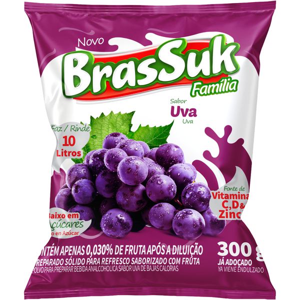 REFRESCO BRASSUK UVA 300 G