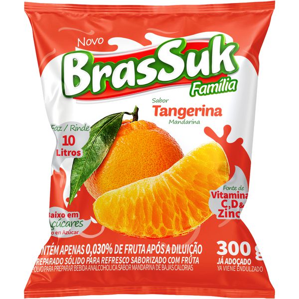 REFRESCO BRASSUK TANGERINA 300 G