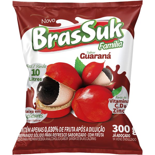 REFRESCO BRASSUK GUARANA 300 G