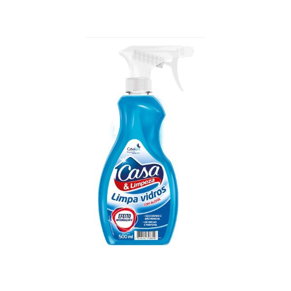LIMPA VIDROS CASA & LIMPEZA GATILHO 500 ML